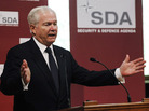 Secretary of Defense Robert Gates offering his blunt assessment of NATO earlier today (June 10, 2011) in Brussels. Secretary of Defense Robert Gates offering his blunt assessment of NATO earlier today (June 10, 2011) in Brussels.