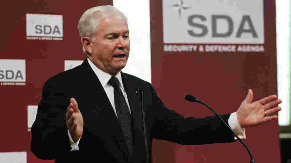 Secretary of Defense Robert Gates offering his blunt assessment of NATO earlier today (June 10, 2011) in Brussels.