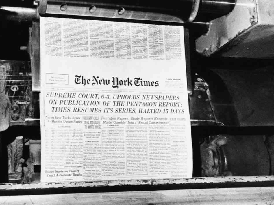 July 1, 1971: After getting the green light from the Supreme Court, The New York Times resumes publication of its series of articles based on the secret Pentagon Papers.