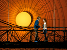 Reeve Carney (left) as Peter Parker and Jennifer Damiano as Mary Jane Watson on the Spider-Man set at the Foxwoods Theatre. Carney previously starred in Taymor's film The Tempest; Damiano earned a Tony nomination in 2009 for her performance in Next to Normal. Reeve Carney (left) as Peter Parker and Jennifer Damiano as Mary Jane Watson on the Spider-Man set at the Foxwoods Theatre. Carney previously starred in Taymor's film The Tempest; Damiano earned a Tony nomination in 2009 for her performance in Next to Normal.