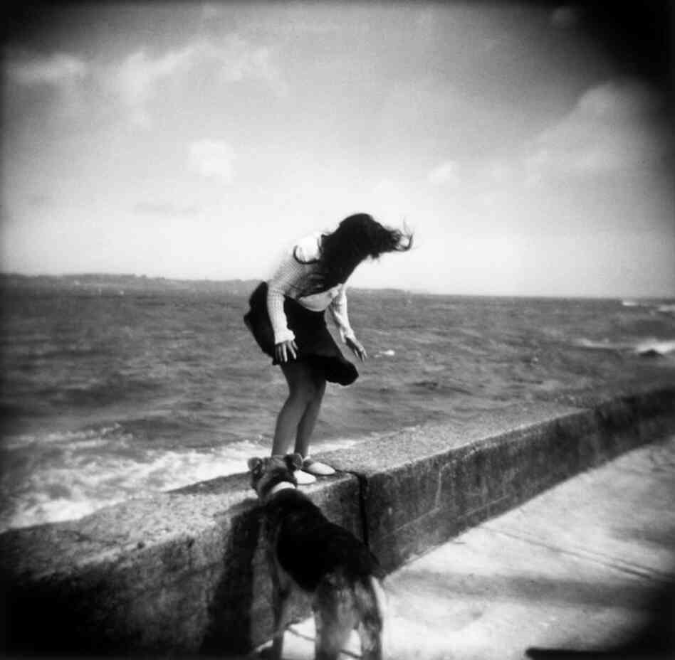 Girl in the wind
