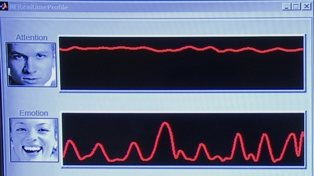These are Maya's electroencephalograph (EEG) results while viewing a Honda  commercial.
