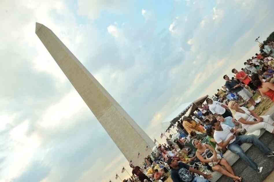 The DC Jazz Festival's concert on the National Mall takes place at the bandshell near the Washington Monument. The DC Jazz Festival's concert on the National Mall takes place at the bandshell near the Washington Monument.