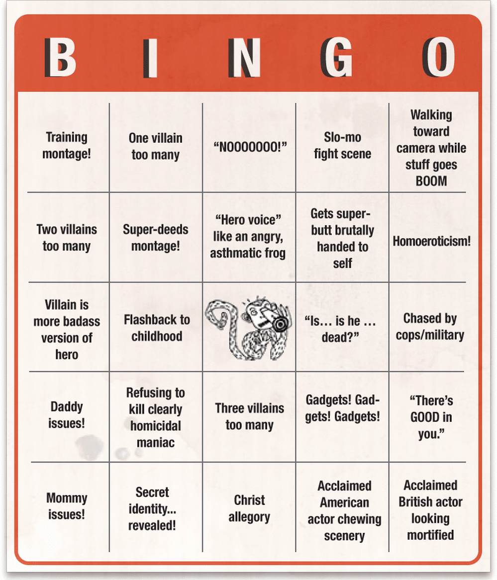 bingo card 2