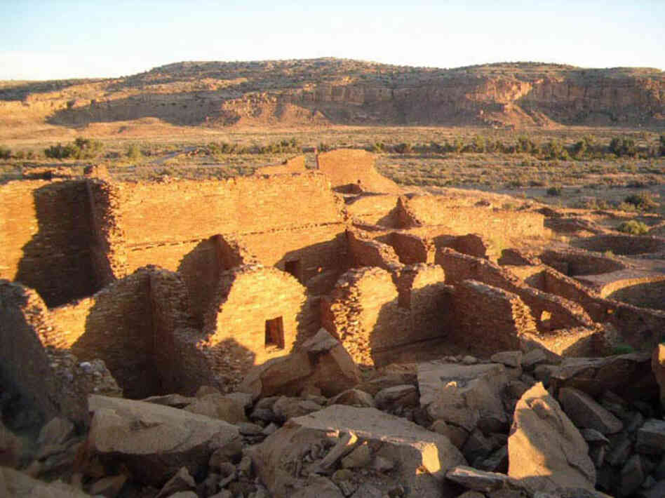 Starting in A.D. 700, New Mexico was home to prehistoric farmers called the Chacoan people. Thousands of ancient pueblos and shrines remain in the Greater Chaco Landscape. 