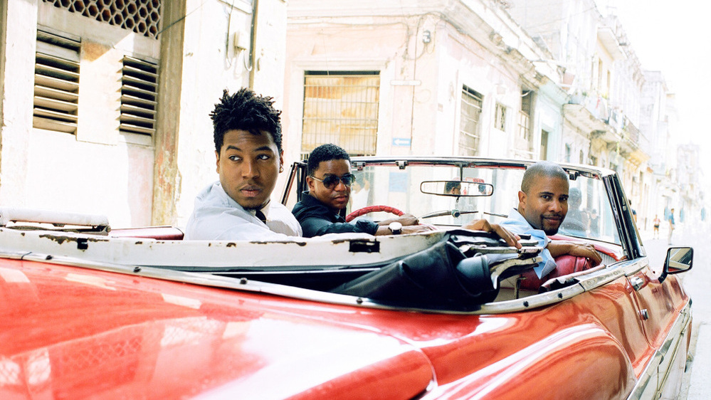 Ninety Miles, the collaborative album from (L-R) Christian Scott, Stefon Harris and David Sanchez, is currently available for streaming as an NPR Music First Listen.