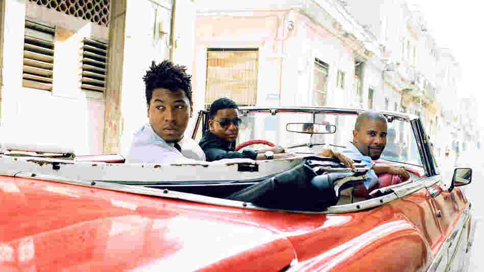 Ninety Miles, the collaborative album from (L-R) Christian Scott, Stefon Harris and David Sanchez, is currently available for streaming as an NPR Music First Listen.