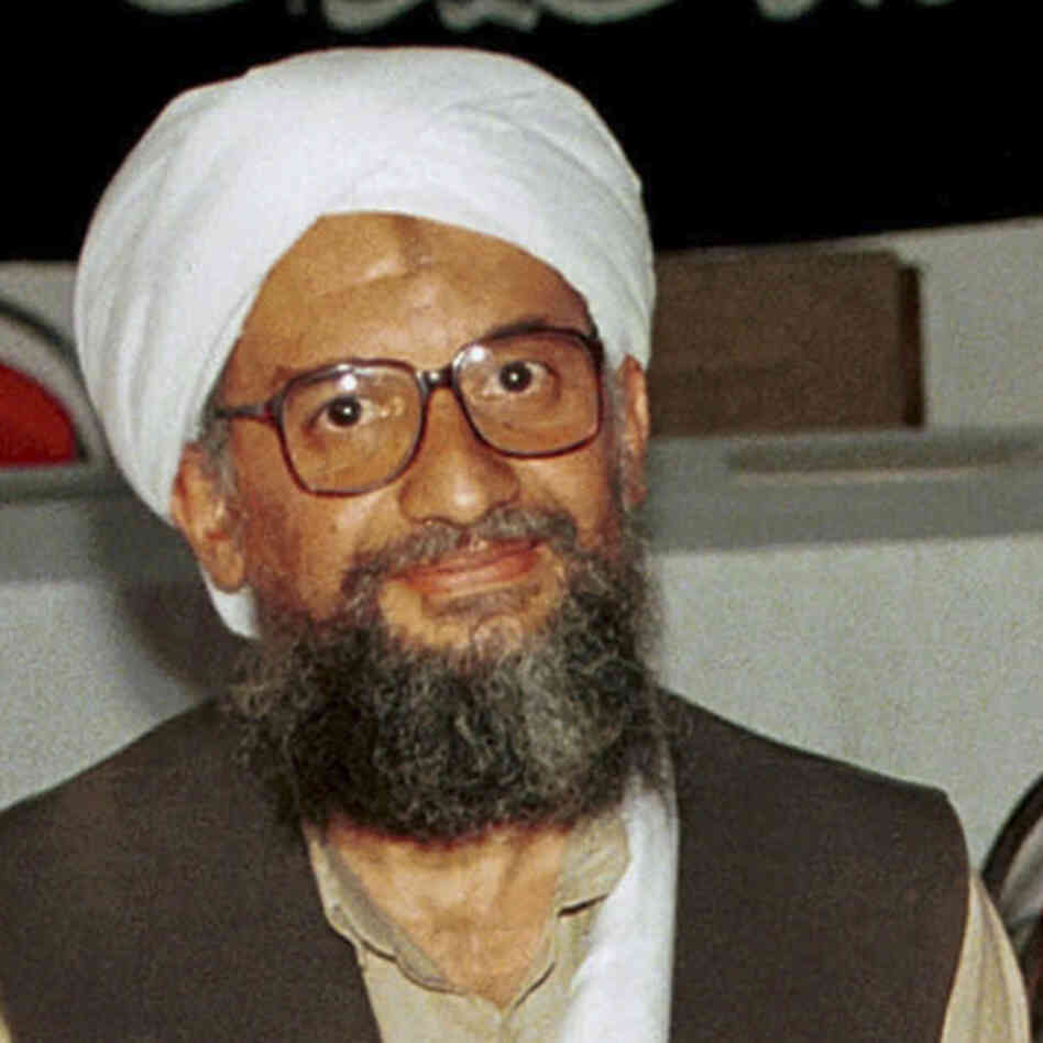 1998 file photo of Ayman al-Zawahri. 1998 file photo of Ayman al-Zawahri.