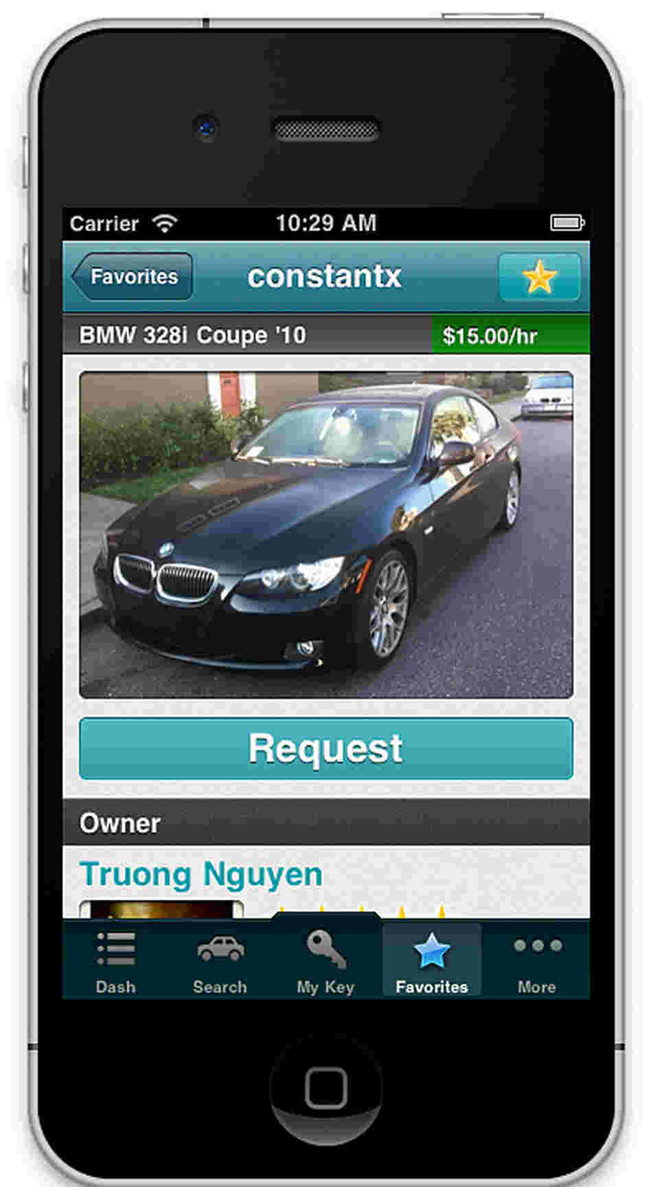 The Getaround app (above) lets users rent personal cars from other members. The photo-sharing service Path (below) allows its users to have a maximum of 50 friends. The Getaround app (above) lets users rent personal cars from other members. The photo-sharing service Path (below) allows its users to have a maximum of 50 friends.