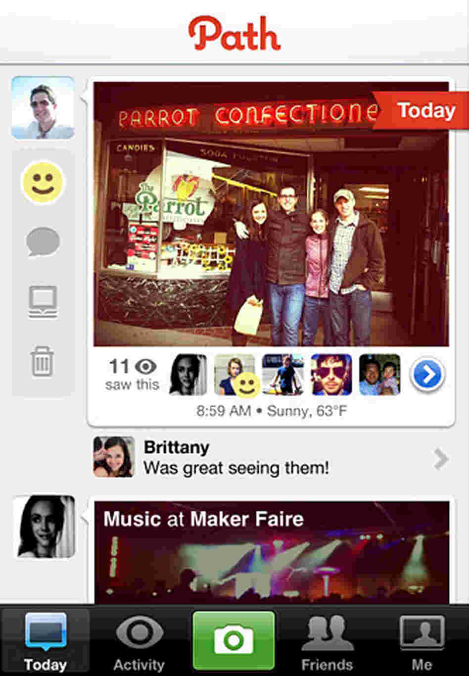 The photo-sharing service Path allows its users to have a maximum of 50 friends. The photo-sharing service Path allows its users to have a maximum of 50 friends.