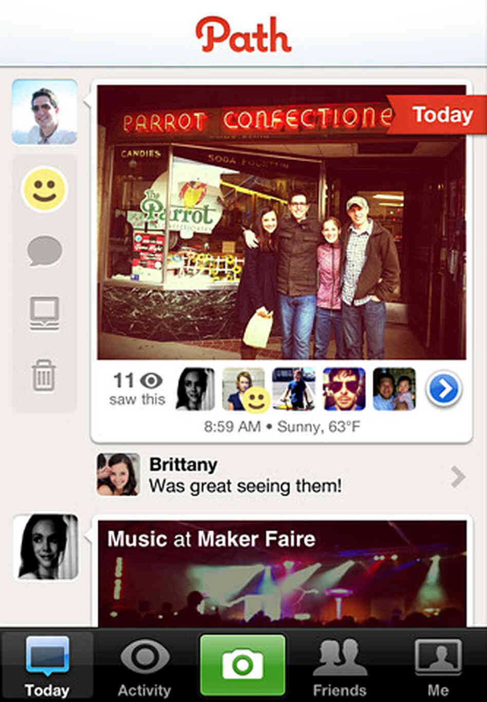 The photo-sharing service Path allows its users to have a maximum of 50 friends. The photo-sharing service Path allows its users to have a maximum of 50 friends.