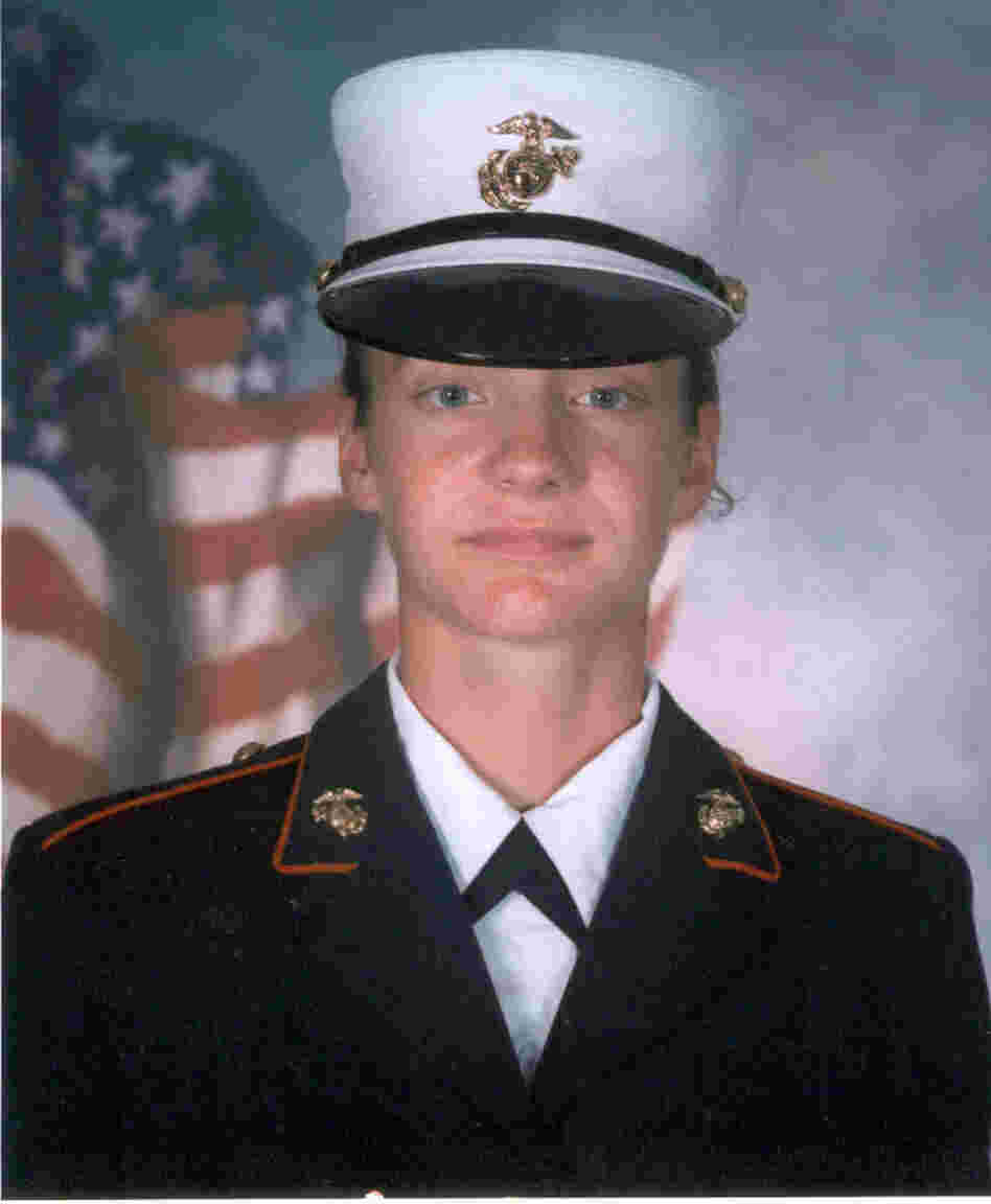 Jess Goodell spent eight months in the the Marine Corps' Mortuary Affairs unit, cataloging the  bodies and personal effects of fallen troops in Iraq. She now lives in Buffalo, N.Y., and plans to attend graduate school in the fall.