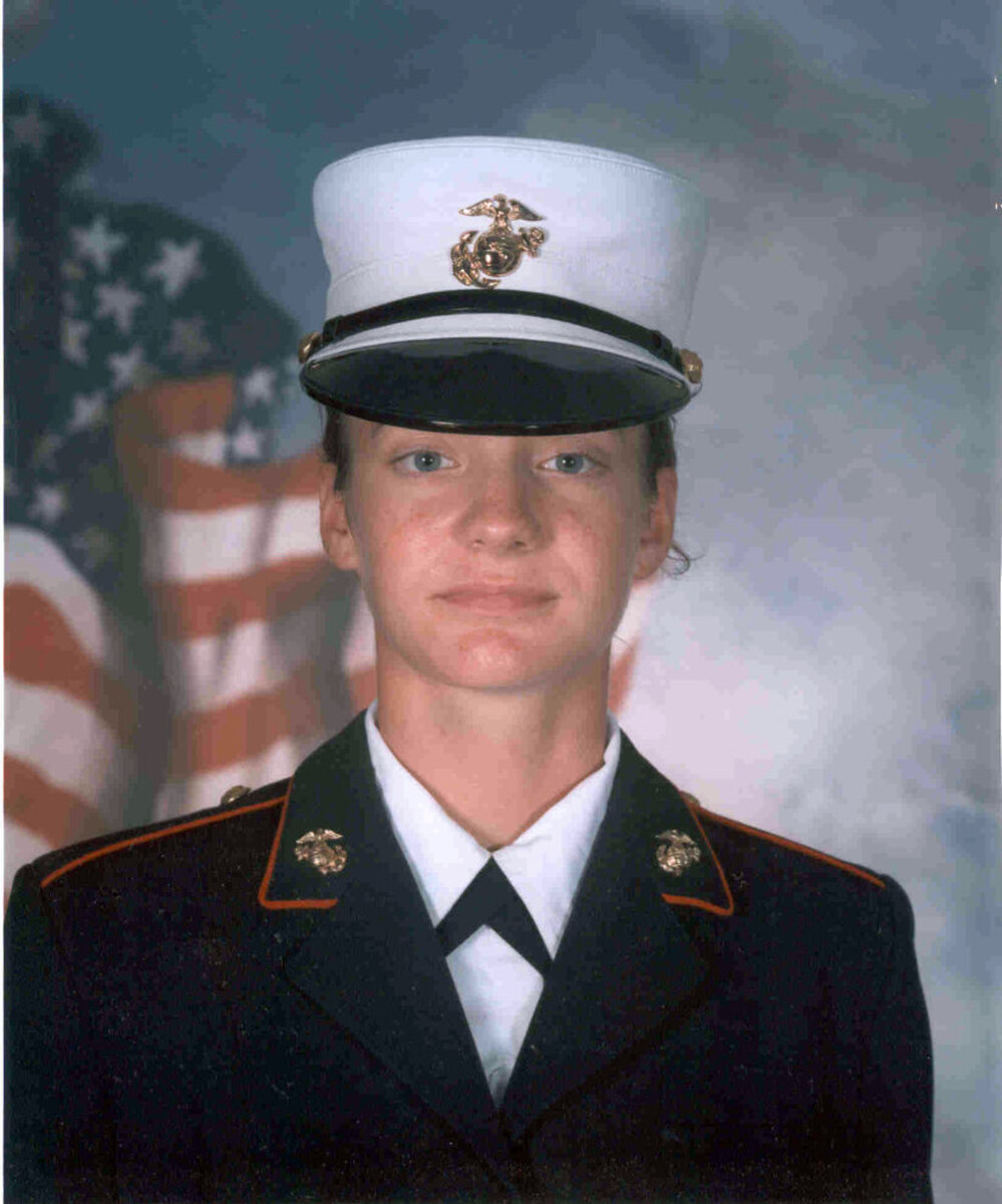 Jess Goodell spent eight months in the the Marine Corps' Mortuary Affairs unit, cataloging the  bodies and personal effects of fallen troops in Iraq. She now lives in Buffalo, N.Y., and plans to attend graduate school in the fall.