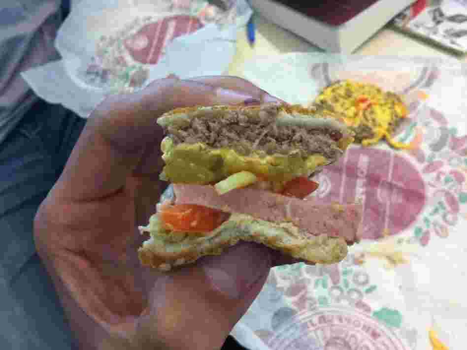 An alternate, with burger AND Spam.