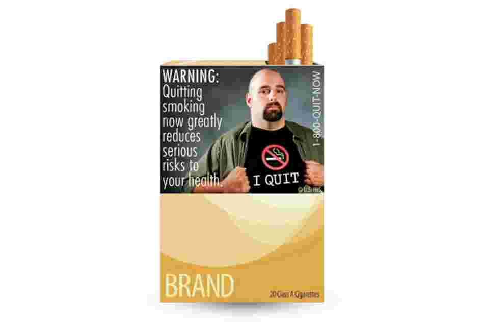 The new cigarette health warning labels released by the FDA. This marks the first change in cigarette labels in 25 years.