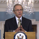 Ambassador Princeton Lyman at the announcement of his appointment as the new U.S. Special Envoy for Sudan, March 31, 2011, at the State Department in Washington. Ambassador Princeton Lyman at the announcement of his appointment as the new U.S. Special Envoy for Sudan, March 31, 2011, at the State Department in Washington.