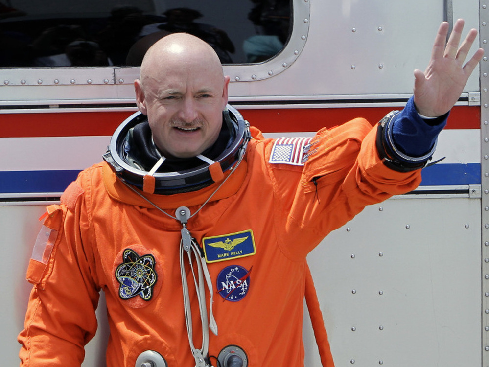 Astronaut Mark Kelly on April 29, 2011.