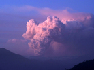 Monday (June 20, 2011): A cloud of ash billows from the Puyehue volcano in Chile. Monday (June 20, 2011): A cloud of ash billows from the Puyehue volcano in Chile.