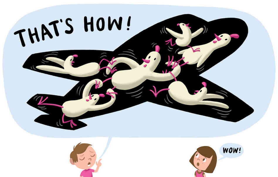 And if you've ever wondered how an airplane works ...