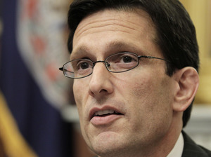 House Majority Leader Eric Cantor, R-Va., at the Capitol in Washington, June 13, 2011. Cantor recently announced that he would not return to the budget negotiations. House Majority Leader Eric Cantor, R-Va., at the Capitol in Washington, June 13, 2011. Cantor recently announced that he would not return to the budget negotiations.