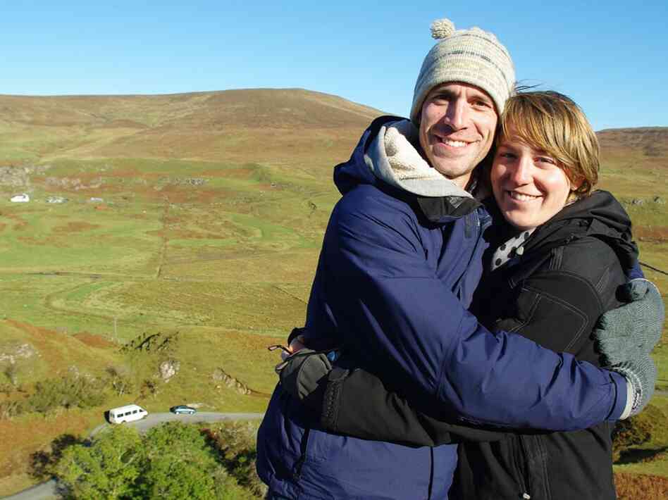 Sarah Crossman, 32, plans a midwife-assisted home birth with her husband, Chad, on the tiny island of Vinalhaven, Maine, where she grew up.
