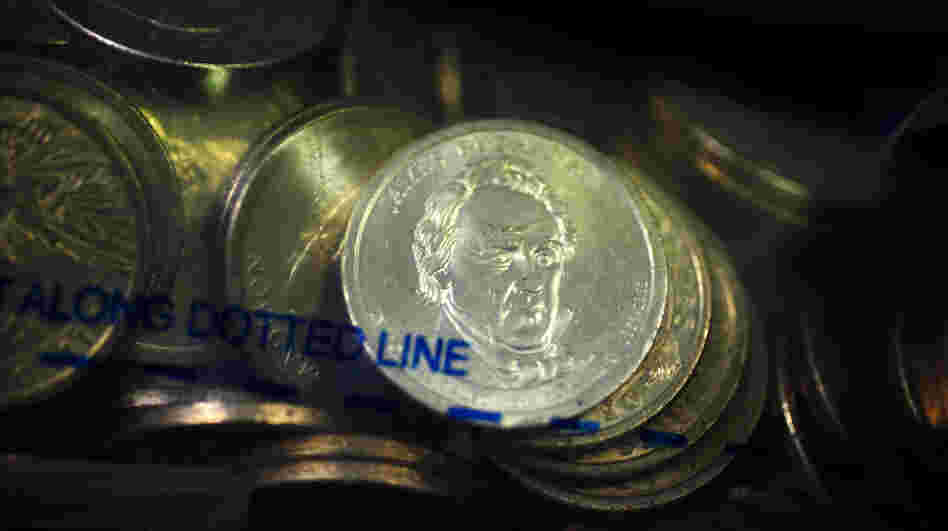 Dollar coins Dollar coins