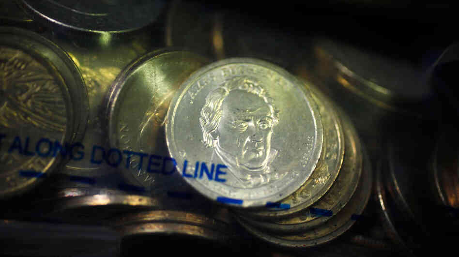 Dollar coins Dollar coins