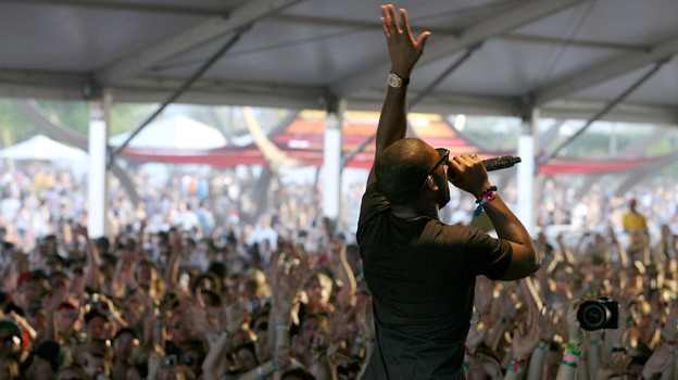 U.K. rapper Tinie Tempah (a.k.a. Patrick Chukwuemeka Okogwu) at Coachella.