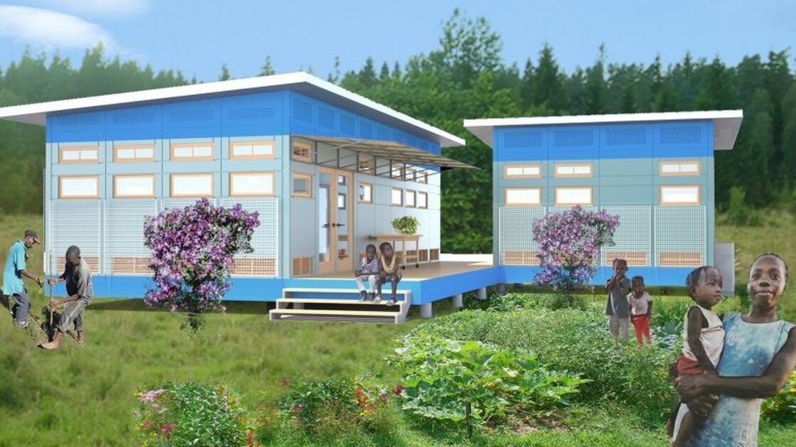 A nonprofit group hopes this winning home design will help prevent tuberculosis transmission with better ventilation.
