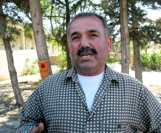 Hamid Teljou  says his family fled because they were afraid of army retaliation after more  than 100 security personnel were killed in Jisr al-Shughour.