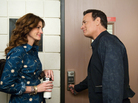 Hot For Teacher: Larry Crowne (Tom Hanks, right) woos his public speaking professor (Julia Roberts) in the midst of restarting his life after being laid off. Despite Roberts' lively performance, the film lacks enough emotional honesty to feel like an open reflection of current economic times. Hot For Teacher: Larry Crowne (Tom Hanks, right) woos his public speaking professor (Julia Roberts) in the midst of restarting his life after being laid off. Despite Roberts' lively performance, the film lacks enough emotional honesty to feel like an open reflection of current economic times.