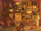 Samuel F. B. Morse, Gallery of the Louvre, 1831–1833, oil on canvas. Click here to enlarge.