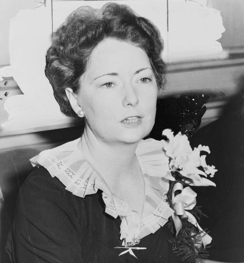 Margaret Mitchell, pictured above in 1941, started writing while recovering from an ankle injury in 1926. She had read her way through most of Atlanta's Carnegie Library, so her husband brought home a typewriter and said: "Write your own book to amuse yourself." The result was Gone with the Wind.
