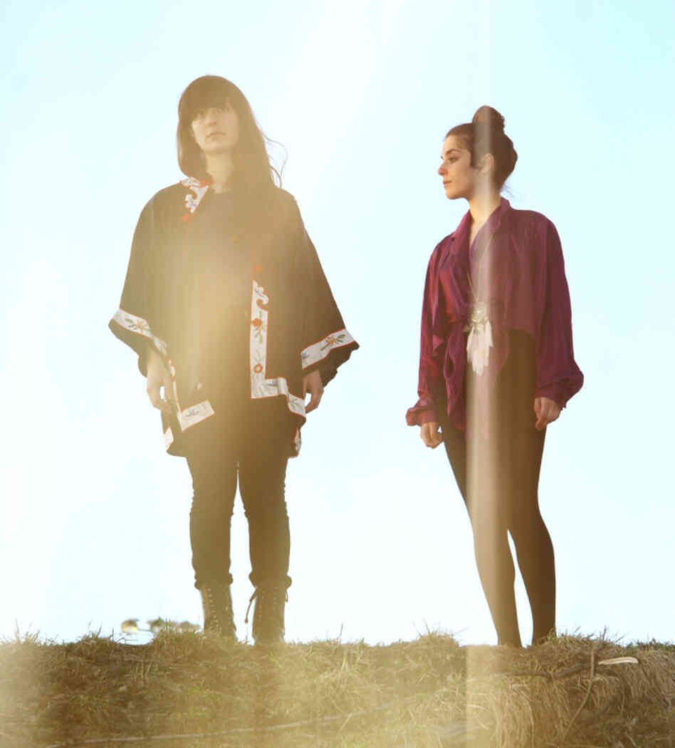 Sari and Romy Lightman of the bands Tasseomancy and Austra. Sari and Romy Lightman of the bands Tasseomancy and Austra.