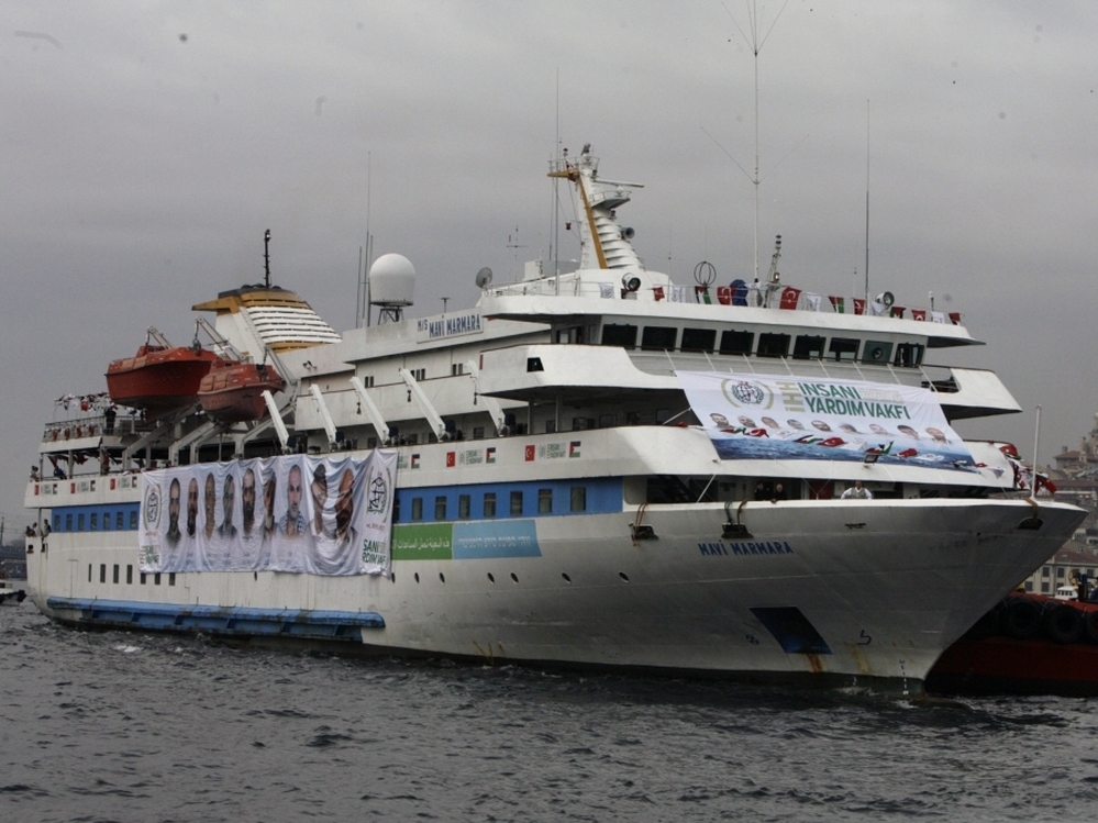 The Mavi Marmara ship was the lead boat in a flotilla headed to Gaza last year. Israeli naval commandos raided the ship in May 2010.