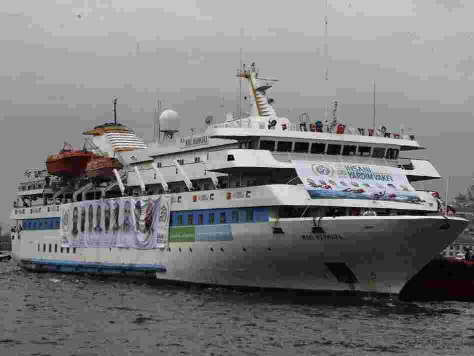 The Mavi Marmara ship was the lead boat in a flotilla headed to Gaza last year. Israeli naval commandos raided the ship in May 2010.