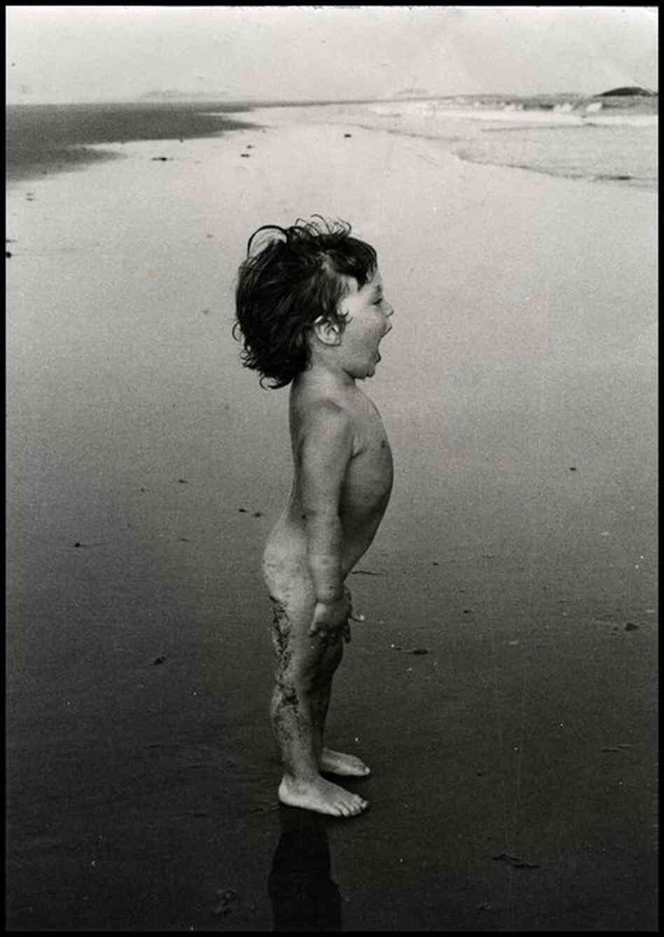 Ezra Caldwell, aka "Fastboy," as a toddler. This early photo captures the spunk and optimism he has displayed via his blog and photography chronicling his three-year fight with colon cancer.