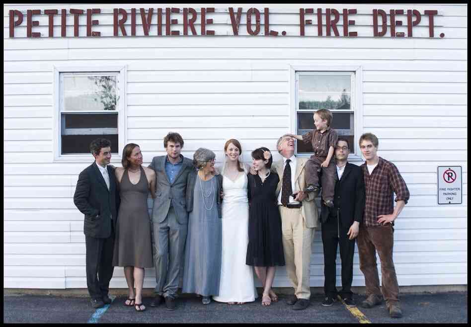 The wedding party in Nova Scotia. Ezra writes: "I proposed to her during my first year of treatment. At that point the outlook was pretty good, though I have a feeling that if I'd waited until now to pop the question she still would have said yes. I can't be sure, of course! I think that being sick WAS a bit of a catalyst in getting me to propose."