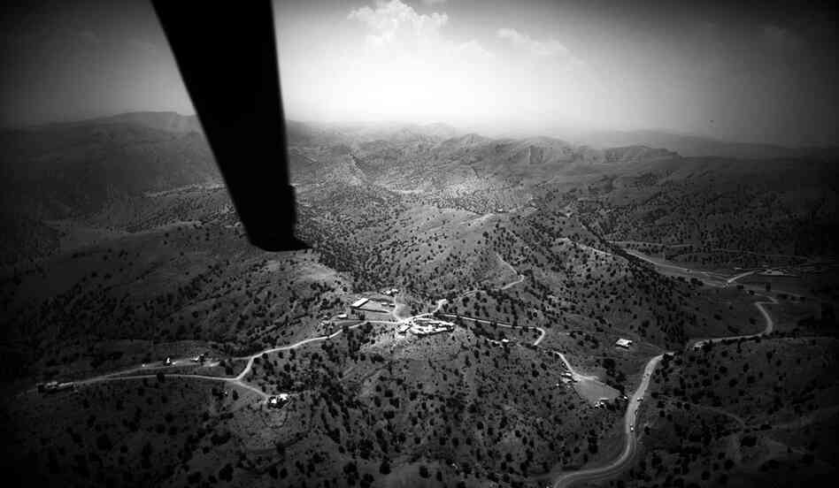 The Afghanistan-Pakistan border.