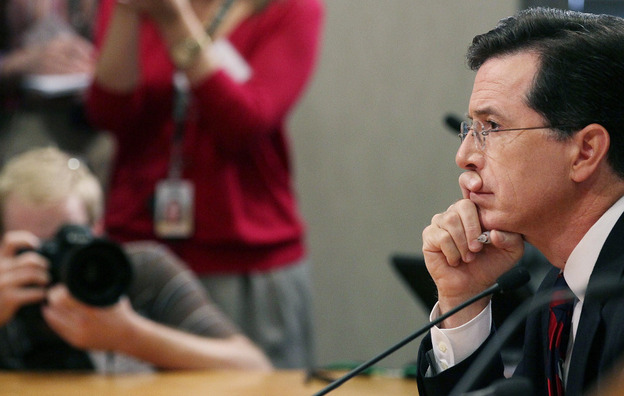 "We don't know what we're going to do with the ads ... because we don't have the PAC yet," Colbert told FEC commissioners Thursday.