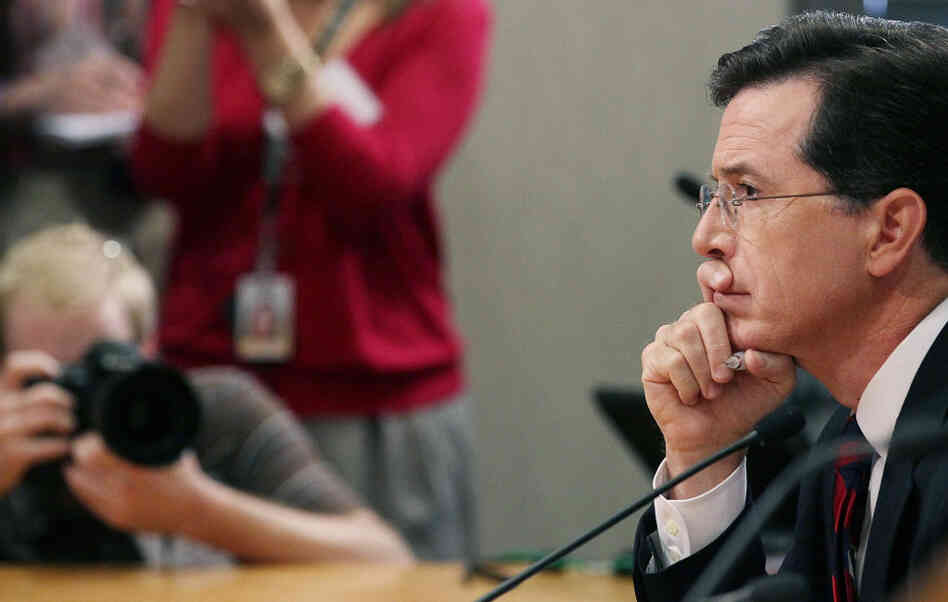 "We don't know what we're going to do with the ads ... because we don't have the PAC yet," Colbert told FEC commissioners Thursday.