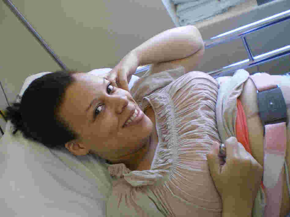 Lateefah took a stress test last week-- and despite her litany of worries, it turned out normal.