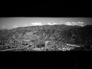 Col. Chris Toner flies over the Afghanistan-Pakistan border in his Black Hawk helicopter. Col. Chris Toner flies over the Afghanistan-Pakistan border in his Black Hawk helicopter.