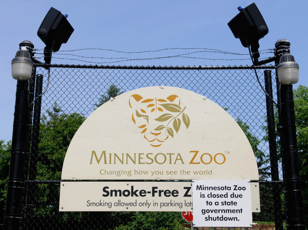 The Minnesota Zoo? Closed.