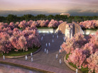 An artist's rendering of the Martin Luther King, Jr. Memorial on Washington, D.C.'s Tidal Basin. The Lincoln Memorial, where King gave his I Have A Dream speech in 1963, is in the background. An artist's rendering of the Martin Luther King, Jr. Memorial on Washington, D.C.'s Tidal Basin. The Lincoln Memorial, where King gave his I Have A Dream speech in 1963, is in the background.
