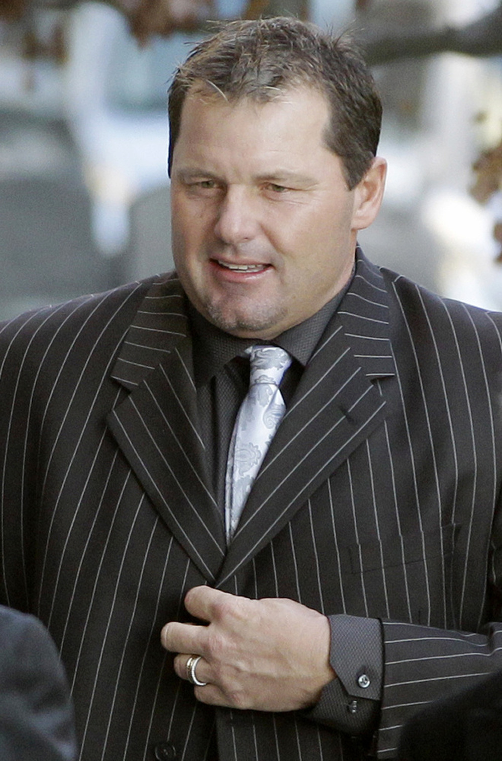 Retired pitcher Roger Clemens' perjury trial is scheduled to begin Wednesday, on charges related to his denial of using steroids and human growth hormone. Here, the former Yankee arrives for a pretrial hearing in late 2010.