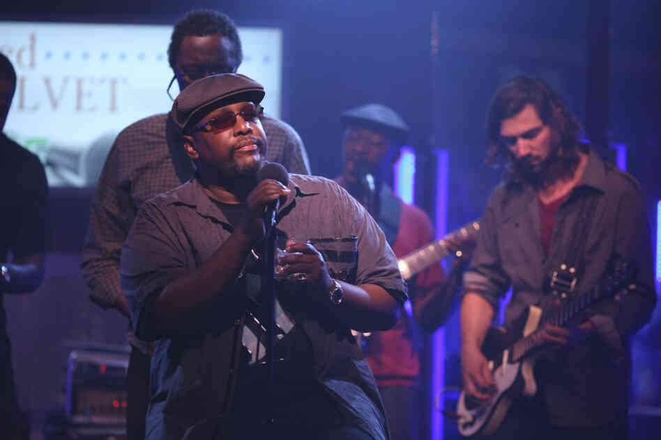 Wendell Pierce's Antoine Batiste became the lead singer of his own funk and soul band this season of Treme. Wendell Pierce's Antoine Batiste became the lead singer of his own funk and soul band this season of Treme.