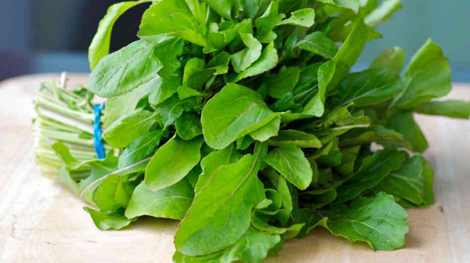 A bunch of arugula