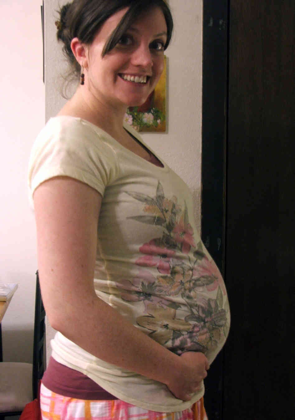 Lucy Peck is thankful to have qualified for Medicaid to help pay for the cost of having her baby.