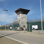 An October 2010 photo reviewed by U.S. military officials shows Camp VI entrance at Guantanamo, where 70 prisoners were detained.